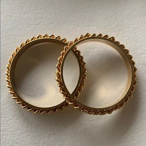 Bebe gold chain bangle bracelets